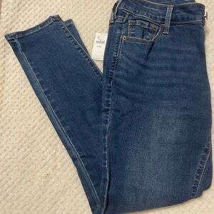 Old Navy Women's Dark Blue Skinny Jeans